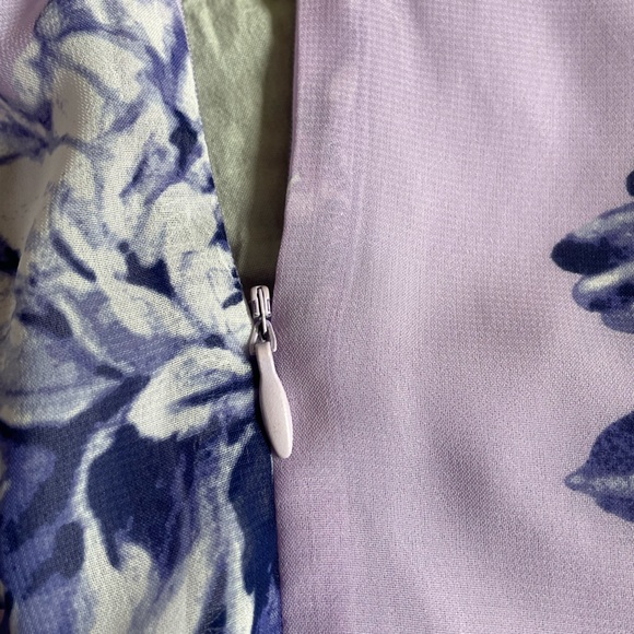 JH sleeveless purple flower maxi dress - Picture 3 of 9